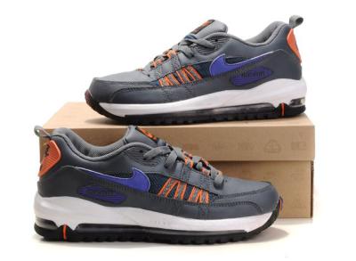 cheap nike air max terra ninety dark gray/blue/orange-men shoes